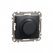 Sedna Design, Ściemniacz LED obrotowy RC/RL, czarny antracyt - SCHNEIDER ELECTRIC - SDD114502
