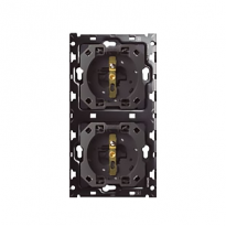 Zestaw 2-krotny: 2 gniazda zasilające - KONTAKT SIMON - 10010220-039