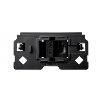 Adapter na 1 złącza RJ45, kompatybilny z formatem Keystone i Systimax (mechanizm 1/2, bez ramki montażowej) - KONTAKT SIMON - 10000001-039