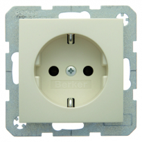 GNIAZDO SCHUKO KREMOWY POŁYSK S.1 - HAGER - 47438982