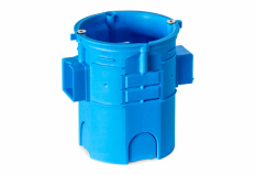 PUSZKA PODTYNK SZEREGOWA Z WKRĘTAMI 60MM BEZHALOGENOWA EKSTRA - GŁĘBOKA 80MM NIEBIESKA 62X81X60 S60Gw - SIMET - 34009203