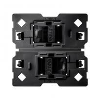 Gniazdo komputerowe 2x RJ45 kategoria 6 (mechanizm, bez ramki montażowej) - KONTAKT SIMON - 10002544-039