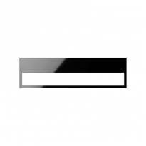 Ramka minimal 4-krotna; czarny - KONTAKT SIMON - 10001640-138