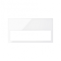 Ramka minimal 2-krotna; biały - KONTAKT SIMON - 10001620-130