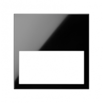 Ramka minimal 1-krotna; czarny - KONTAKT SIMON - 10001610-138