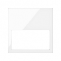 Ramka minimal 1-krotna; biały - KONTAKT SIMON - 10001610-130