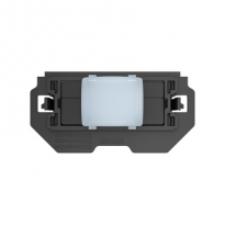 Czujnik ruchu z białą soczewką (mechanizm 1/2), 8m. 105 st., 15sek - 10 min. LED-50W, 230 V~, zaciski śrubowe - KONTAKT SIMON - 10001343-039