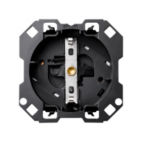 Gniazdo z uziemieniem Schuko (mechanizm, bez ramki montażowej) 16A, 250V~, 1click - KONTAKT SIMON - 10000432-039