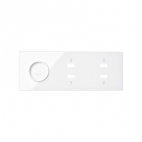 Panel 3-krotny: 1 gniazdo + 1 HDMI + 1 USB + 1 HDMI + 1 USB; biały - KONTAKT SIMON - 10020318-130