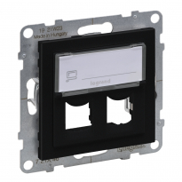 ADAPTER SYSTIMAX PODWÓJNY  CZARNY  SUNO - LEGRAND - 721446
