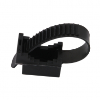 UCHWYT PASKOWY UP-22 9-22X60MM CZARNY UV /100SZT/ - ELEKTROPLAST OPATÓWEK - 12.11