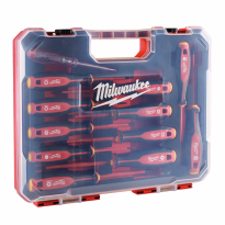 ZESTAW ŚRUBOKRĘTÓW IZOLOWANYCH MILWAUKEE VDE 1000V W 12 SZT - MILWAUKEE - 4932479095