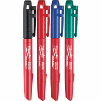 ZESTAW MARKERÓW KOLOROWYCH MILWAUKEE INKZALL 4 SZT. - MILWAUKEE - 48223106