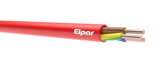 Przewód ognioodporny HDGsżo 300/500V FE180 PH90/E90 5x1,5 MM2 - KP ELPAR - ELPARHDGsżo5x1,5