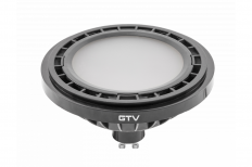 ŹRÓDŁO LED GU10 ES111 12,5W 1100lm 3000K KORPUS CZARNY ODPOWIEDNIK 77W - GTV - LD-ES111WW13W120-10