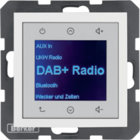 B.x Radio Touch DAB+ biały połysk - HAGER - 29848989