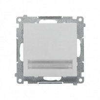 Oprawa oświetleniowa LED 14 V* (0,56 W). Barwa zimna biała 5900 K; Aluminium mat Simon 55 - KONTAKT SIMON - TOS5K14.01/143
