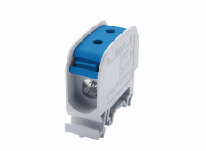ZŁĄCZKA SZYNOWA GWINTOWA STB 16 AL/CU 87110 SIMBLOCK: ILOŚĆ BIEGUNÓW:1; PRZEKRÓJj:2x16mm2 - SIMET - 81000003