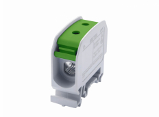 ZŁĄCZKA SZYNOWA GWINTOWA STB 16 AL/CU 87110 SIMBLOCK ZIELONY - SIMET - 81000005