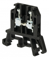 ZŁĄCZKA SZYNOWA GWINTOWA 2,5MM2 ZUG-G2,5 CZARNY - POKÓJ - A11-0073