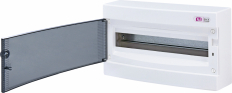 ROZDZIELNIA TWORZYWO NATYNKOWA IP40 1X18 MOD DRZWI TRANSPARENTNE ECT 1X18PT-S - ETI - 001101068