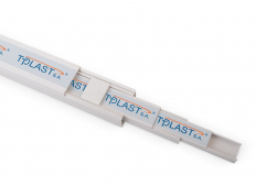 LISTWA KABLOWA 40X40 (2M) /40M/ BIAŁA - TTPLAST - 10268