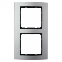 RAMKA PODWÓJNA ALUMINIOWA ANTRACYT B.3 - HAGER - 10123004