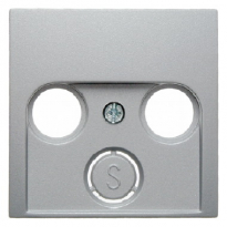 ELEMENT CENTRALNY DO GNIAZDA ANTENOWEGO 2- I 3- WYJŚCIOWEGO ALUMINIUM B.1/B.7 - HAGER - 12031404