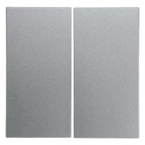 KLAWISZE DO ŁACZNIKA DWUKLAWISZOWEGO ALUMINIUM MAT LAKIEROAWANY B.KWADRAT/B.7 - HAGER - 16231404