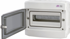 ROZDZIELNIA TWORZYWO NATYNKOWA IP65 1X12 MOD DRZWI TRANSPARENTNE ECH-12PT - ETI - 001101062