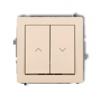 DECO; Mechanizm łącznika żaluzjowego  beż - KARLIK - 1DWP-8