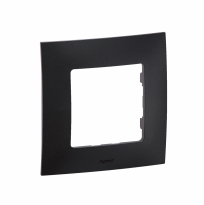 NOWE NILOE - RAMKA POJEDYNCZA CZARNA (BLACK) - LEGRAND - NP111BK
