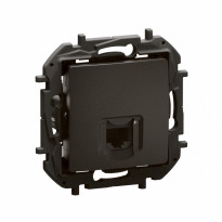 NOWE NILOE - GNIAZDO RJ45 KAT. 5E UTP CZARNE - LEGRAND - NP4301BK