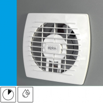 WENTYLATOR DOMOWY EOL 120HT CZUJNIK WILGOTNOŚCI Z OPÓŹNIENIEM CZASOWYM, FI 120 MM, KOLOR BIAŁY - S&I - 84915574