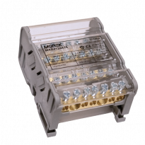 Blok dystrybucyjny Moblock 4P 160A-9 1x50 + 2x35 + 6x16mm2 - MOREK - MAB4162A18