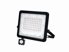 NAŚWIETLACZ LED GALAXI 50W 5000LM 4000K IP65 CZARNY Z CZUJNIKIEM - BESTSERVICE - LFL250S