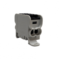 Blok dystrybucyjny - rozdzielczy HLAK 25 1P czarny 2xAl/Cu 25mm2+16mm2 1000VAC/1500VDC  - MOREK - MAG1251S00