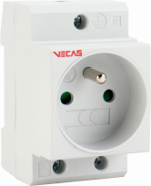 Gniazdo modułowe 2P+Z 16A 230V AC - KKLN - VCS-HJ4-230