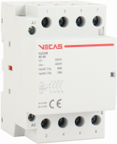Stycznik modułowy 40A 4NO 230V AC - KKLN - VCS-HJCH8-40-40-230