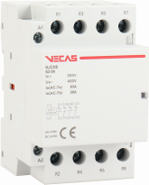 Stycznik modułowy 63A 4NC 230V AC - KKLN - VCS-HJCH8-63-04-230