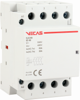 Stycznik modułowy 63A 4NO 230V AC - KKLN - VCS-HJCH8-63-40-230
