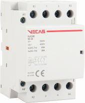 Stycznik modułowy 63A 2NO+2NC 230V AC - KKLN - VCS-HJCH8-63-22-230
