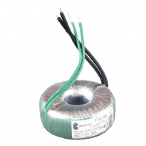 TRANSFORMATOR TOROIDALNY DO ŻARÓWEK HALOGENOWYCH Z BEZPIECZNIKIEM TTH 105VA 230/11,5V - BREVE - 17112-9502