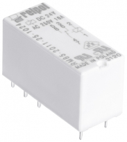 PRZEKAŹNIK MINIATUROWY 16A STYKI PRZEŁĄCZNE 1P STEROWANIE 12V DC - RELPOL - 600020