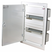 ROZDZIELNIA METALOWA PODTYNKOWA IP40 2X12 MOD ERP12-2 - ETI - 001101202