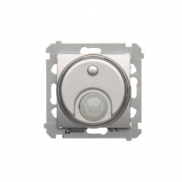 Łącznik z czujnikiem ruchu (moduł) 20-500 W; srebrny mat - KONTAKT SIMON - DCR10T.01/43