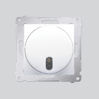 Dzwonek elektroniczny (moduł) 230V~; biały - KONTAKT SIMON - DDS1.01/11