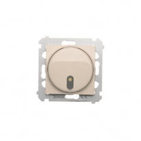 Dzwonek elektroniczny (moduł) 230V~; kremowy - KONTAKT SIMON - DDS1.01/41