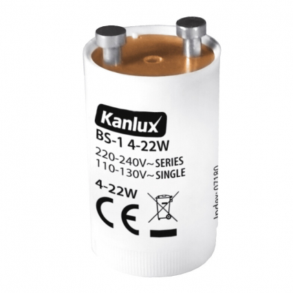 ZAPŁONNIK DO ŚWIETLÓWEK 4-22W STARTER BS-1 - KANLUX - 7180