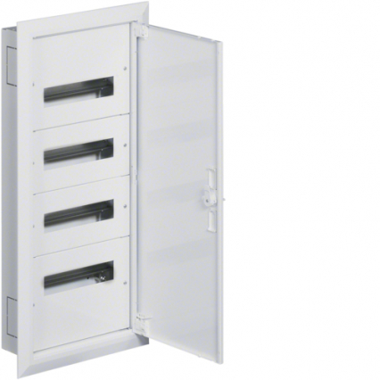 ROZDZIELNICA KOMPLETNA 4X12MODUŁÓW+ZACISKI PE/N IP30/I KL. P/T FW2 - HAGER - FW412FT